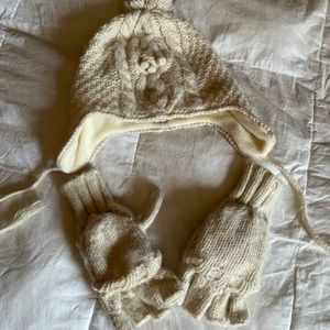 American Eagle mittens and stocking hat